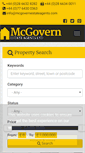 Mobile Screenshot of mcgovernestateagents.com